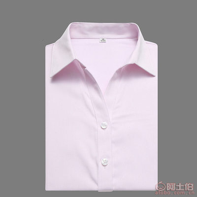 【華衣谷加工商務襯衫定做女短袖襯衣廠家批發短袖襯衫定制職業裝襯衣508】廣州市海珠區鴻裕制衣廠 - 產品庫