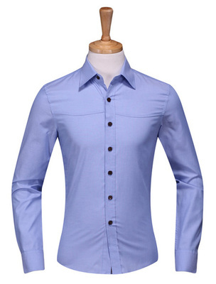 定做修身職業(yè)襯衫,男士免燙襯衣制作_服裝服飾欄目