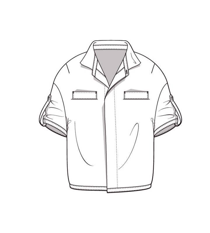 休閑襯衫款式圖全解析